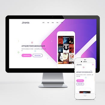 APP软件应用程序类官网网站源码